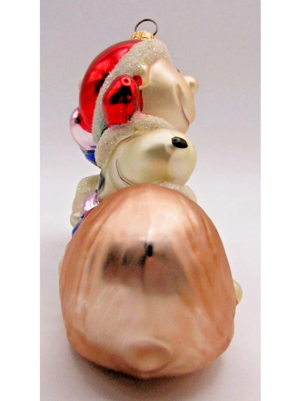Kurt S. Adler Komozja Polonaise Peanuts on Toboggan Ornament with Box